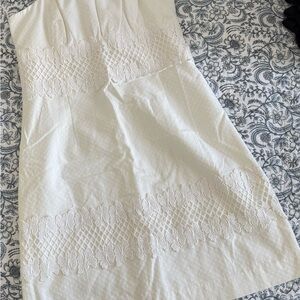 Lilly Pulitzer White Embroidered Dress NWT